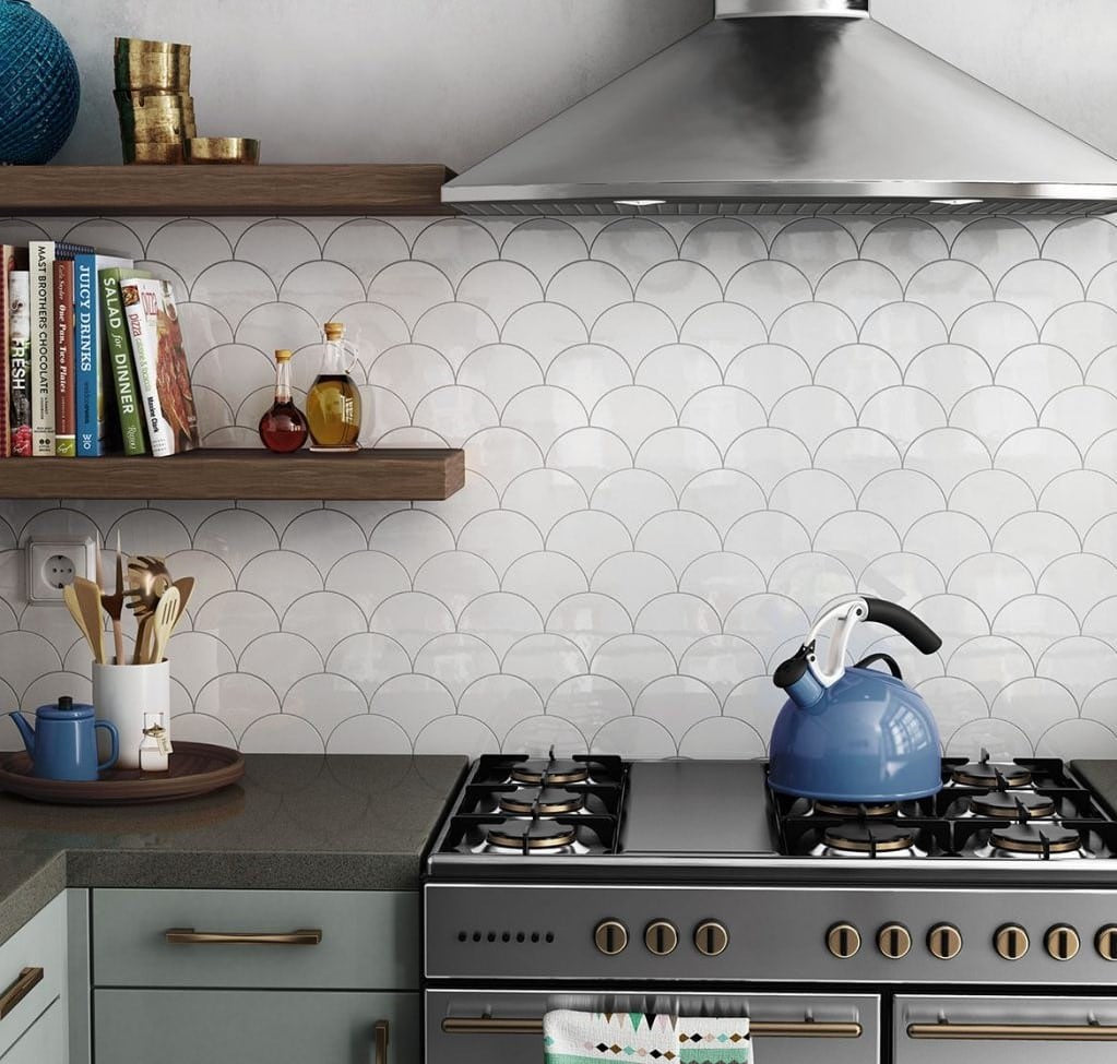10 Ways to Use White Kitchen Tiles At Home – Porcelain Superstore