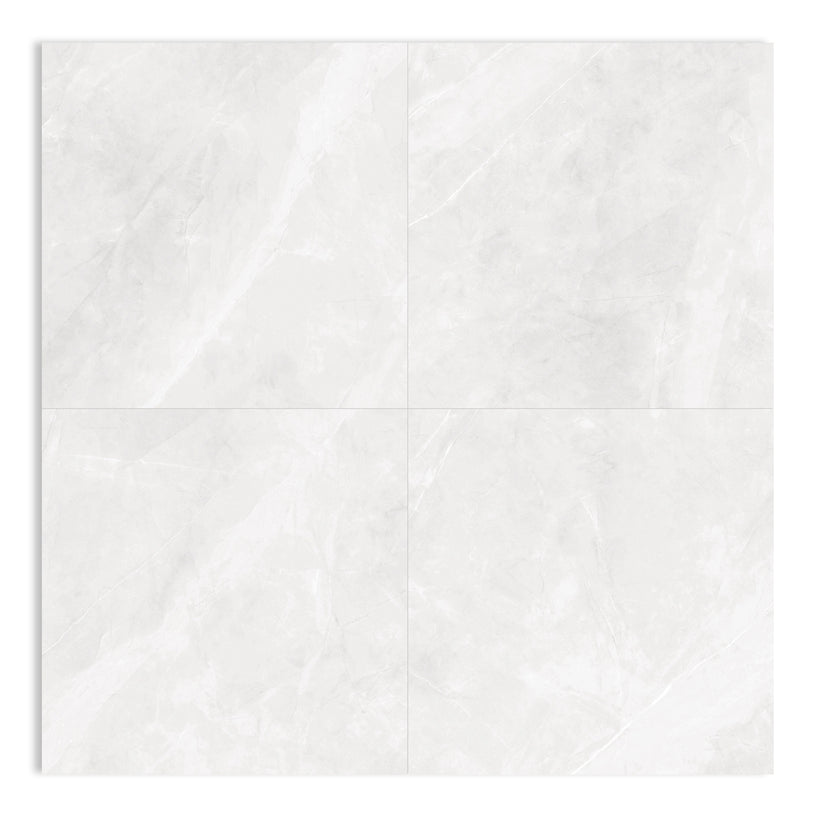Corinth White Floor Tile
