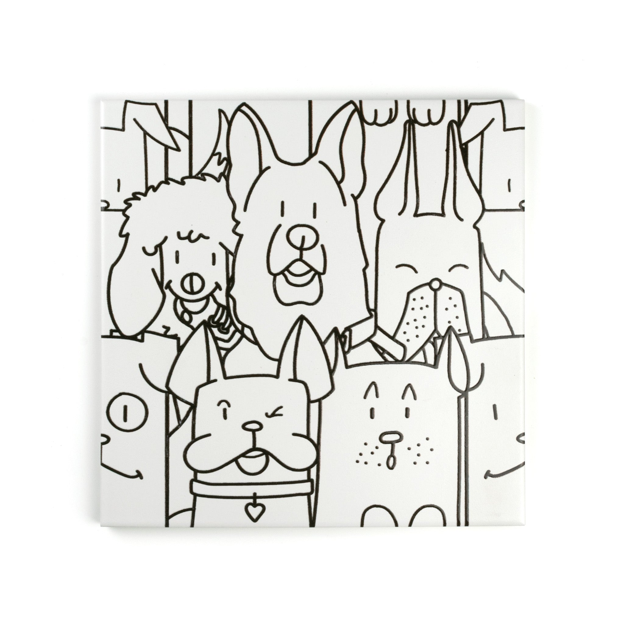 Doodle dog art cheap