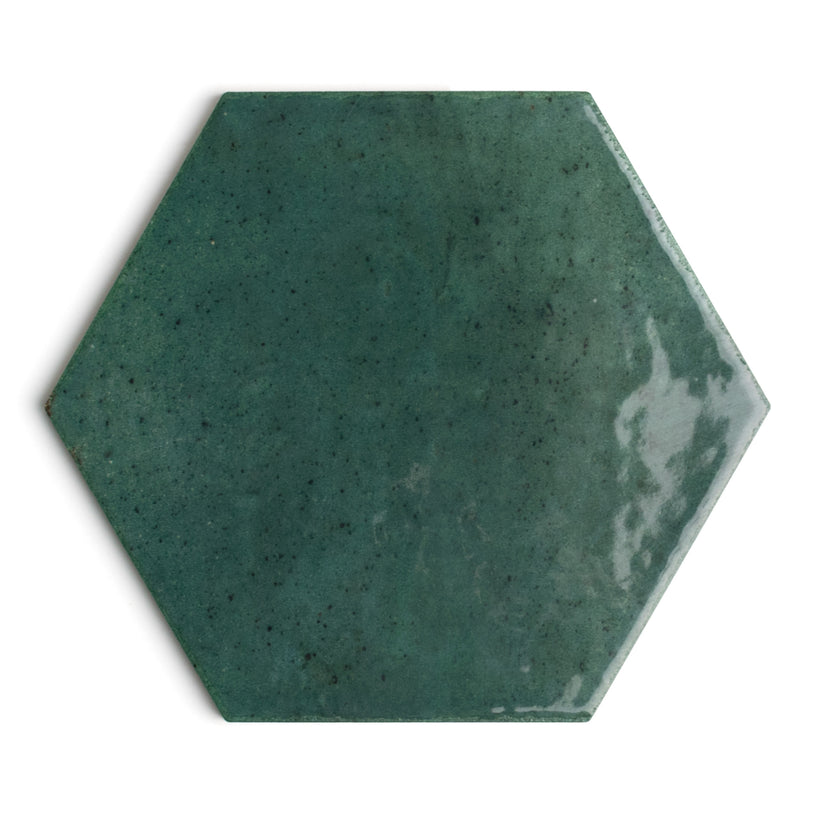 Dwell Emerald Hex Tile