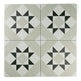Melville Grey Patterned Tile