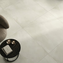 Mercury White Floor Tile