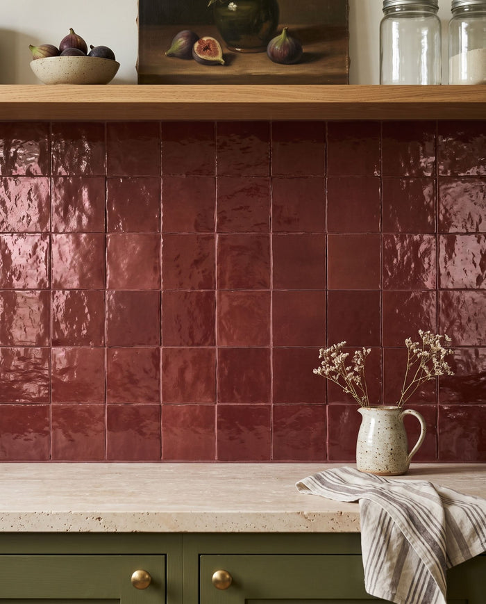 Fez Ruby Wall Tile