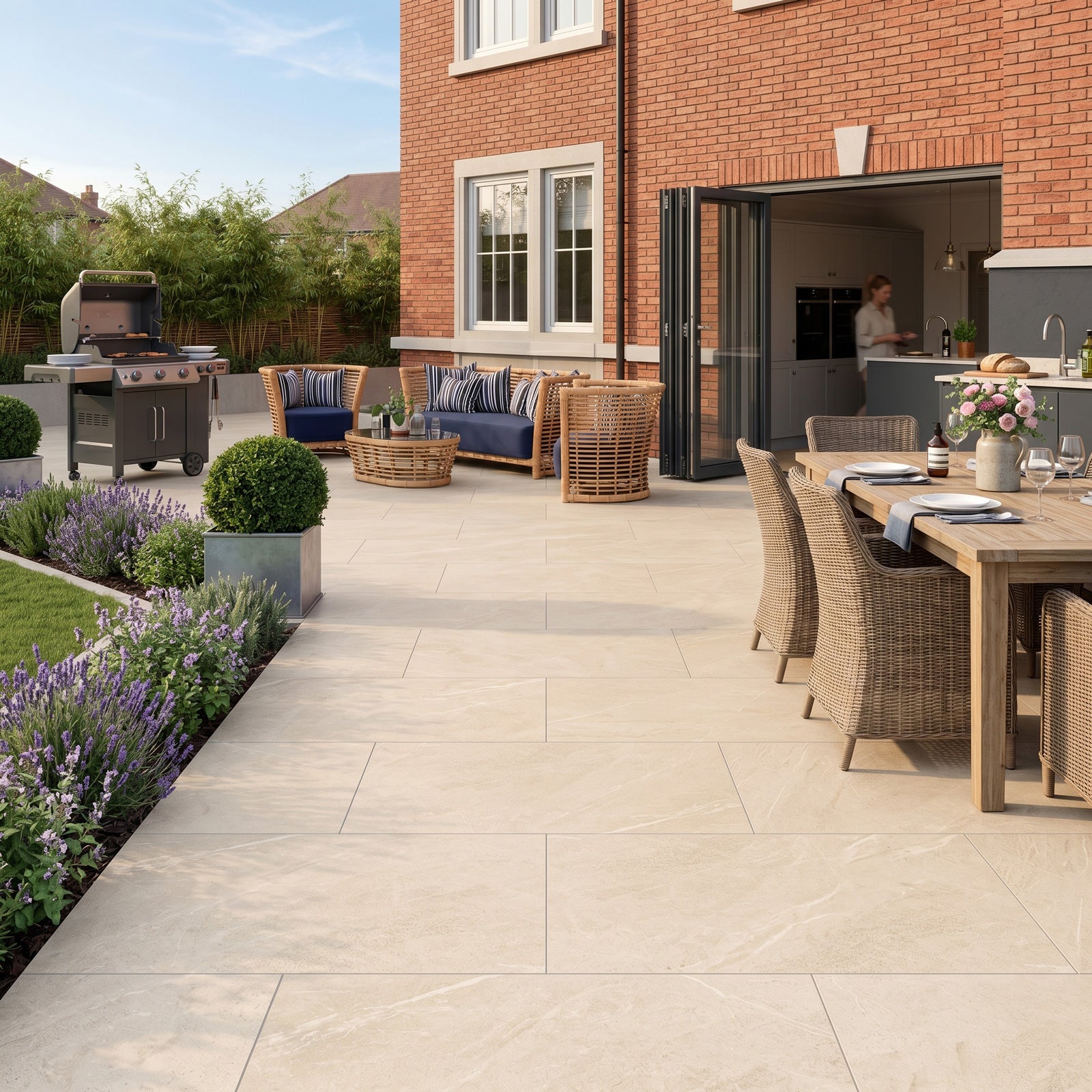Melrose Cream 2CM Outdoor Tile – Porcelain Superstore
