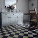 Victorian Black Floor Tile