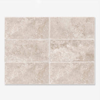 Castello Grey - XL Stone Floor Tiles for Kitchens & Living Rooms  - 50 x 100 cm - Porcelain