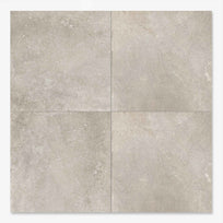 Montpellier Grey - Large Limestone Floor Tiles for Kitchens, Bathrooms & Living Rooms - 60 x 60 cm