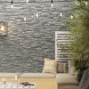 Spirit Grey - Split Face Textured 3d Wall Tiles for Kitchen Splashbacks, Bathrooms Feature Walls & Fireplaces 17 x 52 cm - Porcelain