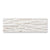 Spirit White - Split Face Textured 3d Wall Tiles for Kitchen Splashbacks, Bathrooms Feature Walls & Fireplaces 17 x 52 cm - Porcelain