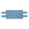 Padstow Sky - Vintage Crackle Glaze Blue Wall Tiles for Kitchen Splashbacks & Bathrooms - 5 x 25 cm