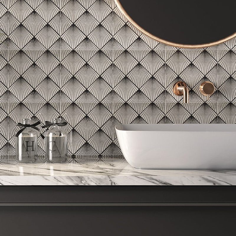 Art Nouveau Kitchen Tiles