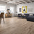 Delamere Honey - Warm Oak Wood Effect Floor Tiles - 20 x 120 cm for Bathrooms, Kitchens & Hallways, Porcelain Plank Tiles