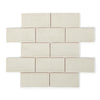 Country Mushroom - Handmade Ceramic Wall Tiles for Kitchens & Bathrooms - 7.5 x 15 cm - Gloss Ceramic