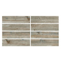 Terrace Grey 30 x 120 cm - Wood Effect Outdoor Porcelain Paving Tiles for Patios & Gardens - 20mm