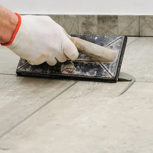 How to grout tiles