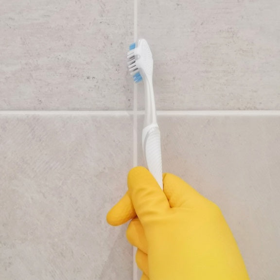 How to clean tile grout
