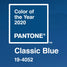 Pantone Classic Blue Tiles