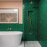 Stylish Shower Space With Tiles
