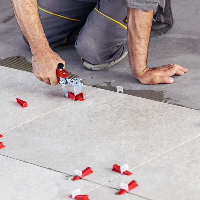 How To Use A Tile Levelling System