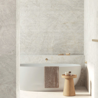 Adele Pearl Fluted Tile