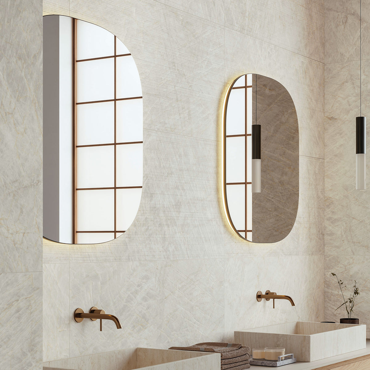 Adele Pearl Fluted Tile