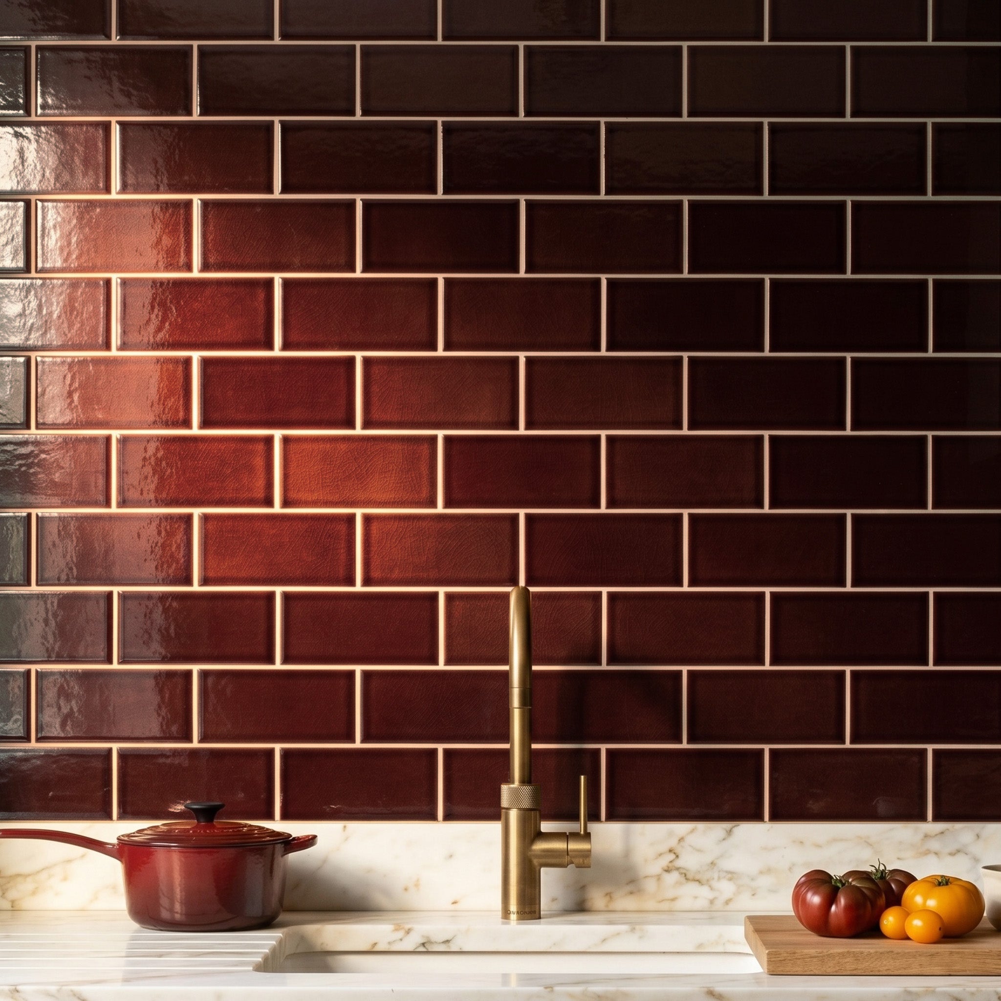 Albert's Chestnut Brown Wall Tile