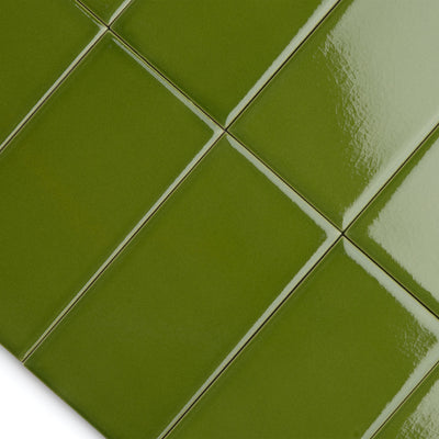 Albert's Olive Green Wall Tile