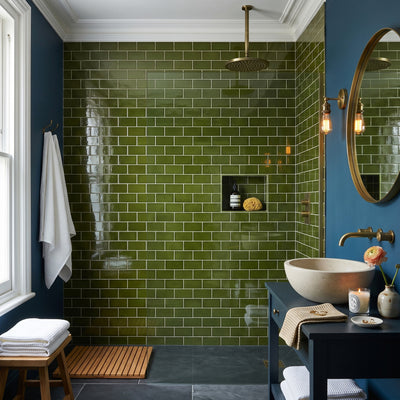Albert's Olive Green Wall Tile