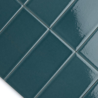 Albert's Peacock Blue Wall Tile