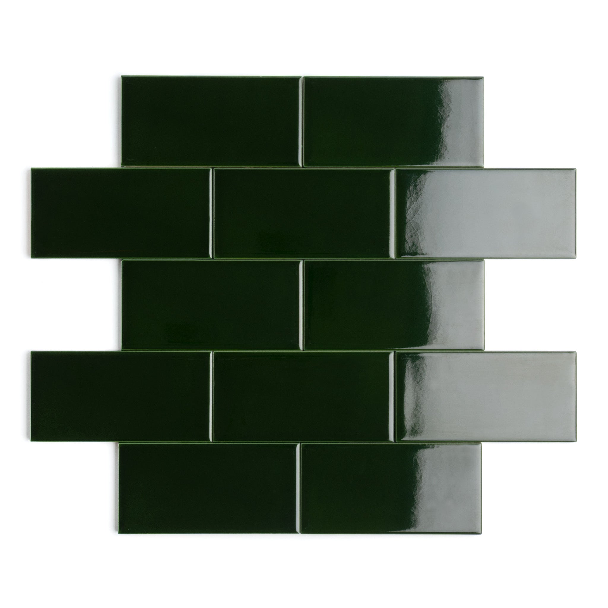 Albert's Racing Green Wall Tile