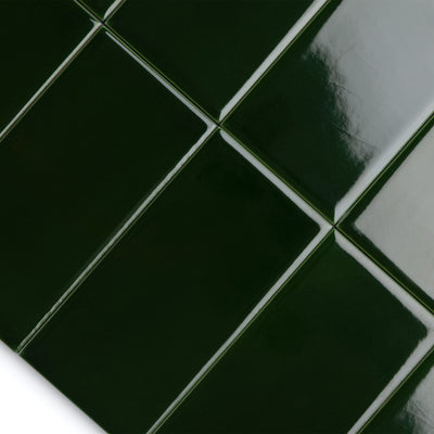 Albert's Racing Green Wall Tile