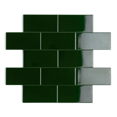 Albert's Racing Green Wall Tile