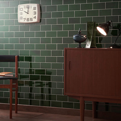 Albert's Racing Green Wall Tile