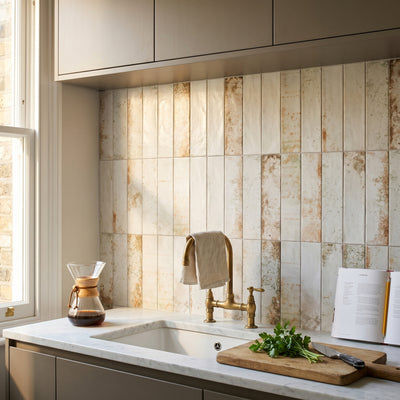 Alchemy White Wall Tile