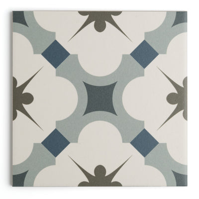 Amara Azul Patterned Tile