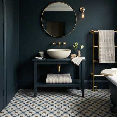 Amara Azul Patterned Tile