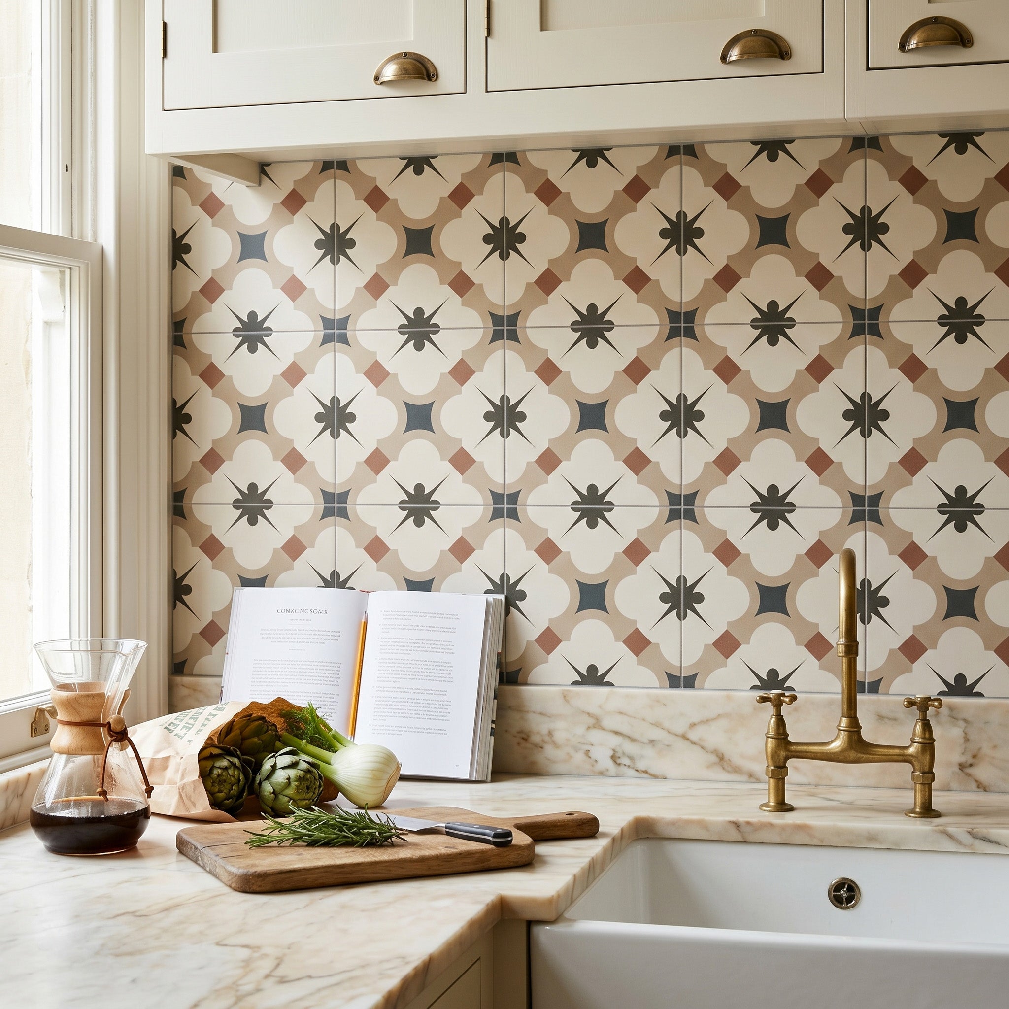 Amara Warm Patterned Tile