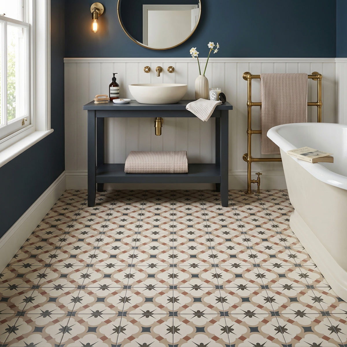 Amara Warm Patterned Tile