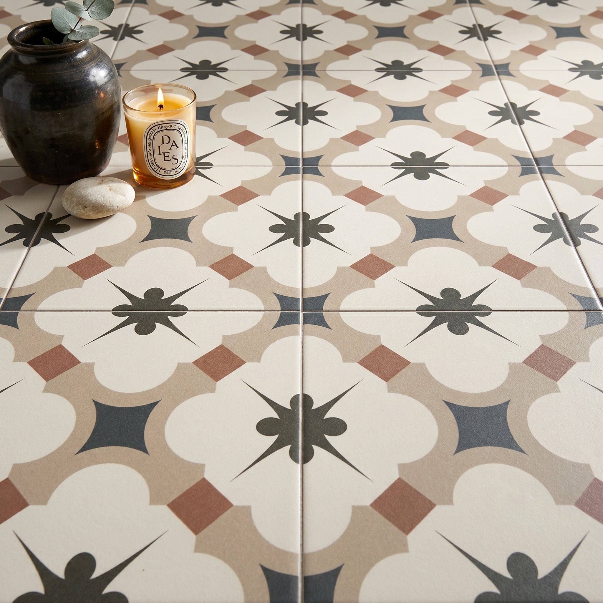 Amara Warm Patterned Tile