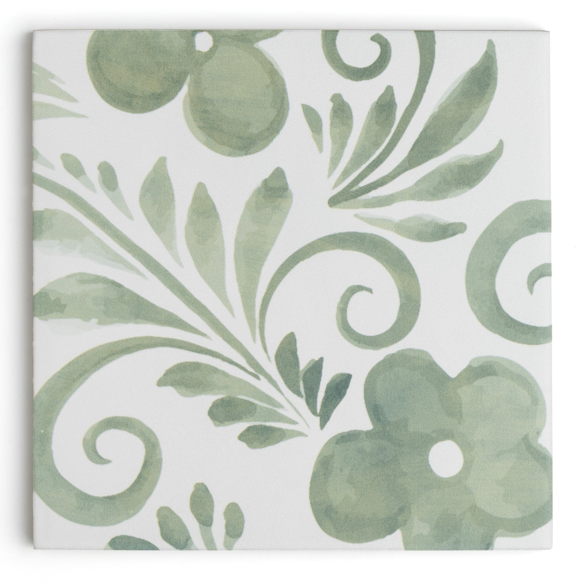 Artiste Verde Mix Patterned Tile