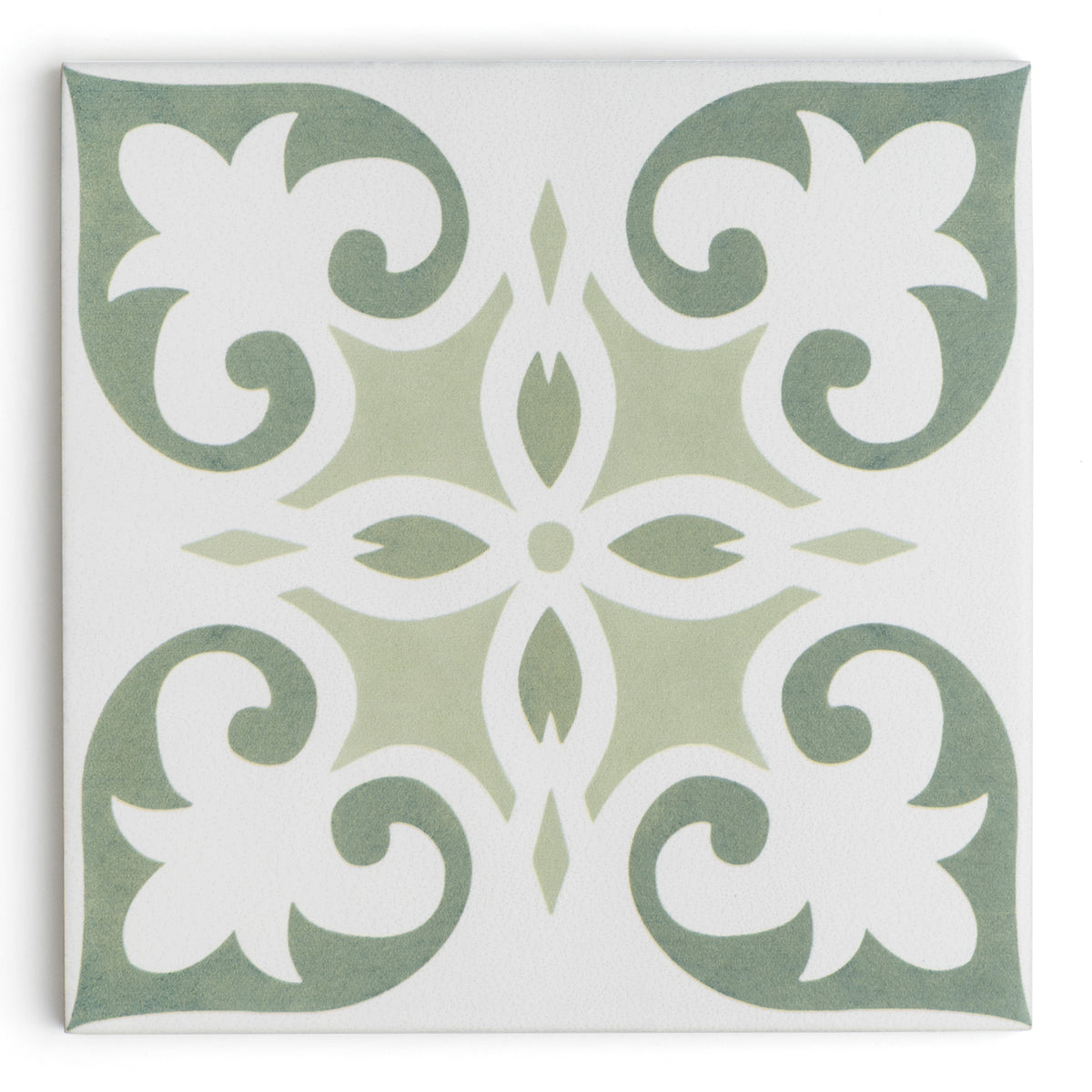 Artiste Verde Mix Patterned Tile