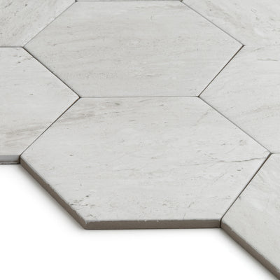 Atrium Grey Hex Hexagon Tile