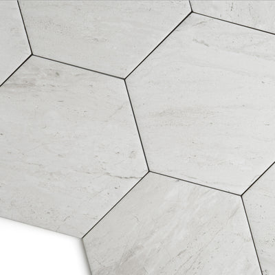Atrium Grey Hex Hexagon Tile