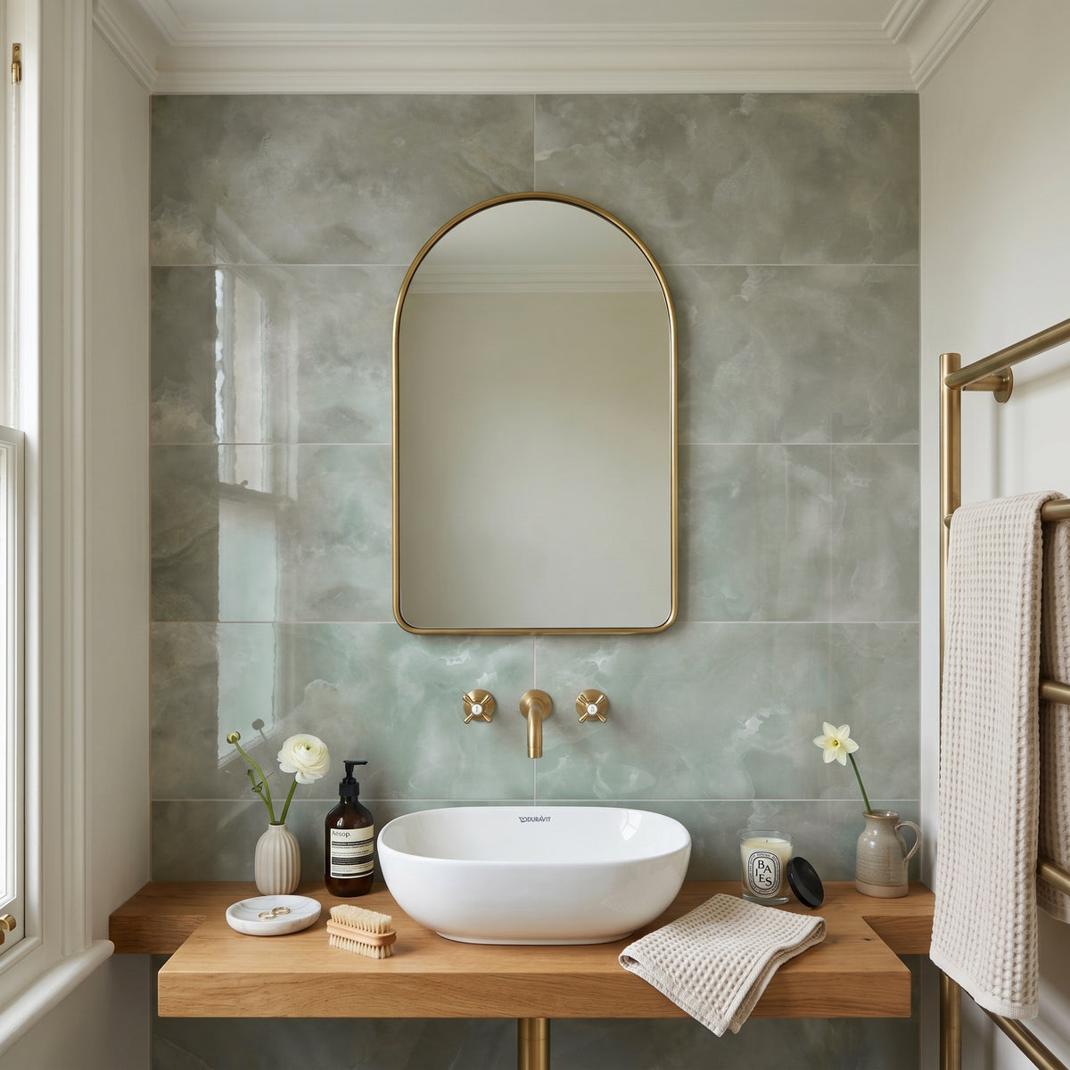 Aura Green Gloss Tile