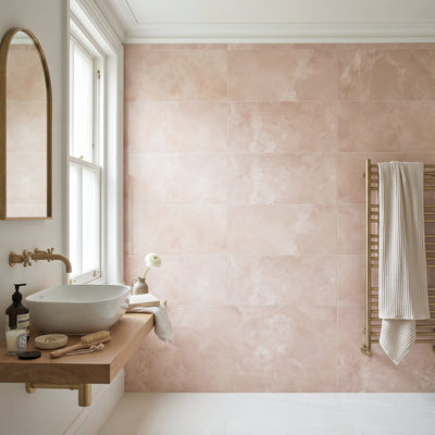 Aura Rose Gloss Tile