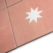 Aurora Pink Patterned Tile