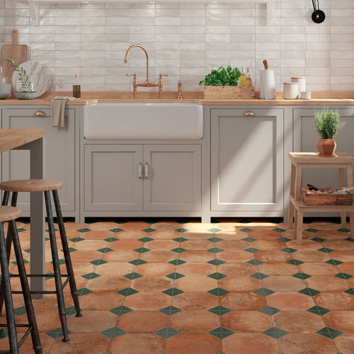 Averley Sage Patterned Tile