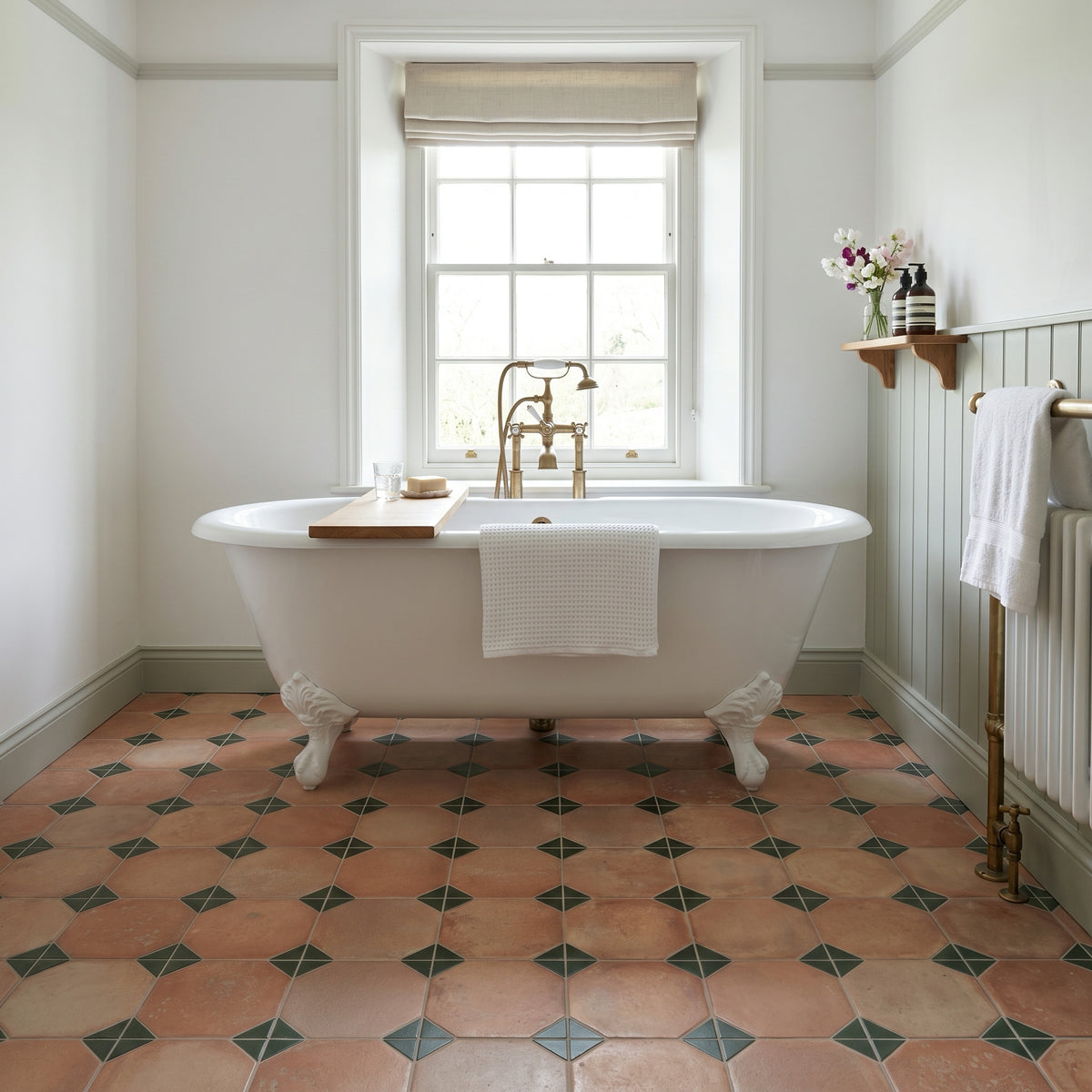 Averley Sage Patterned Tile