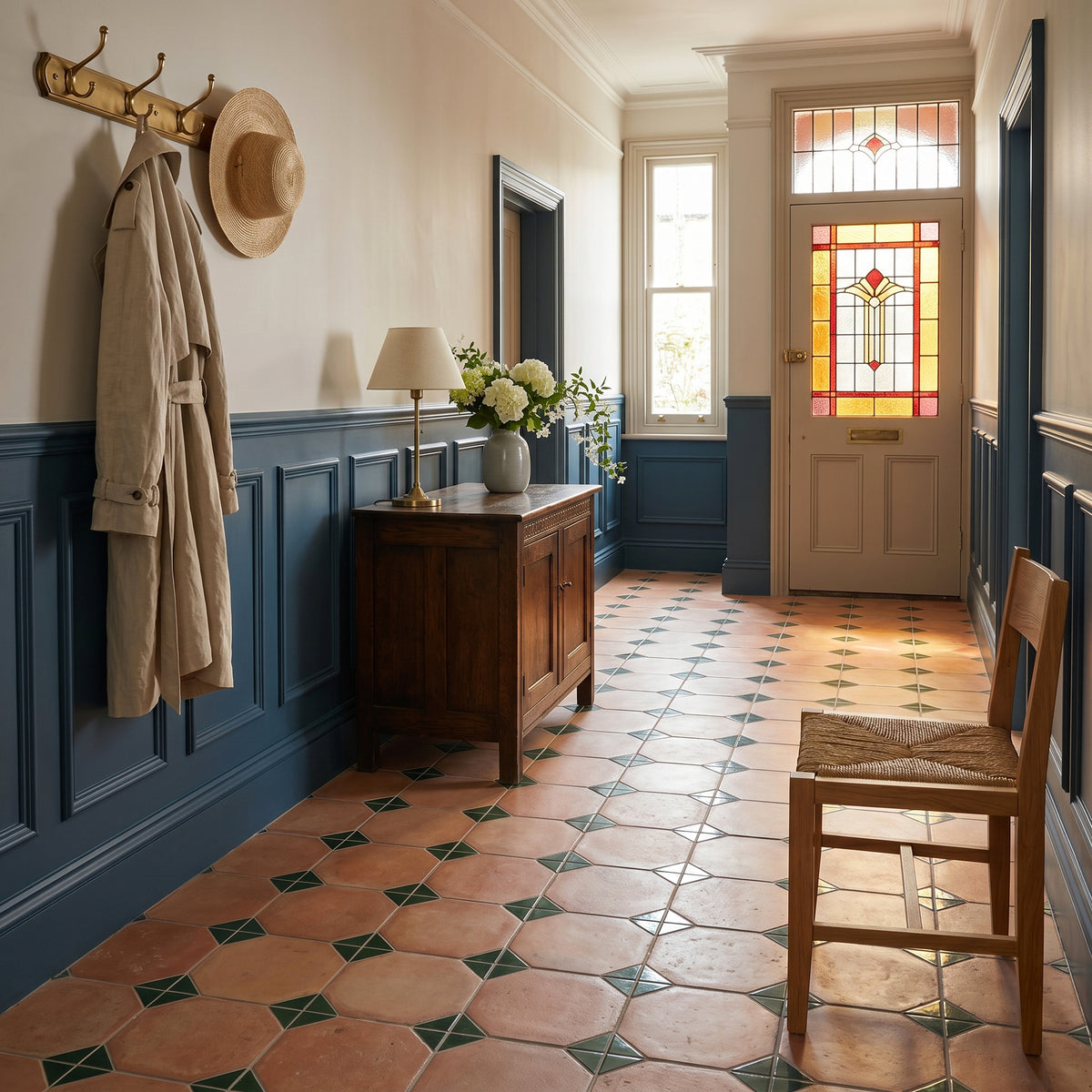 Averley Sage Patterned Tile