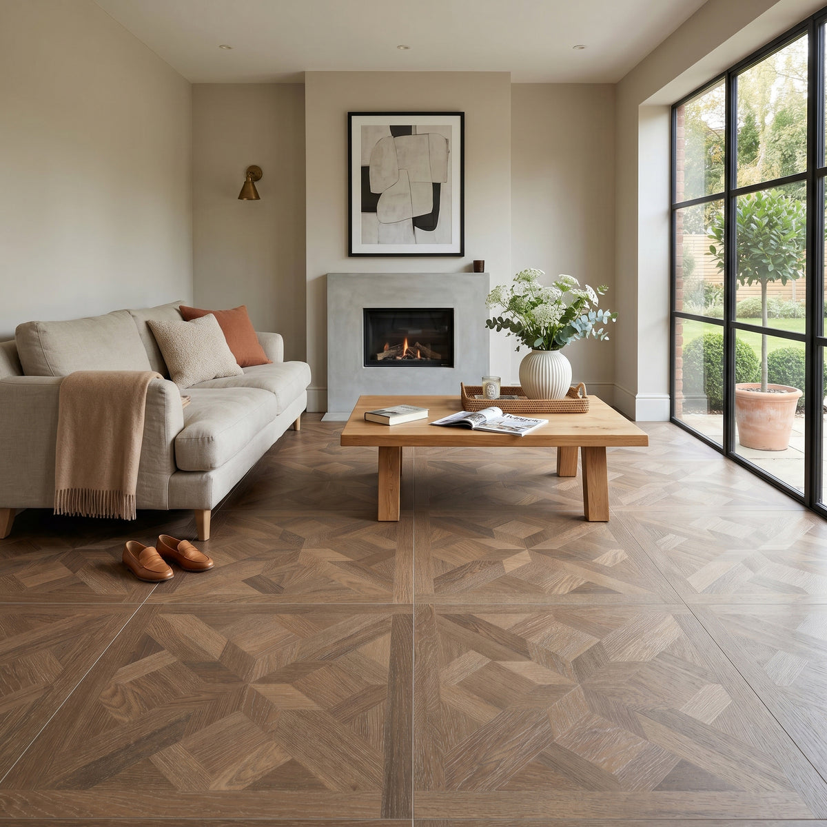 Avery Walnut Floor Tile